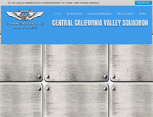 Tablet Screenshot of cafvalleysquadron.org